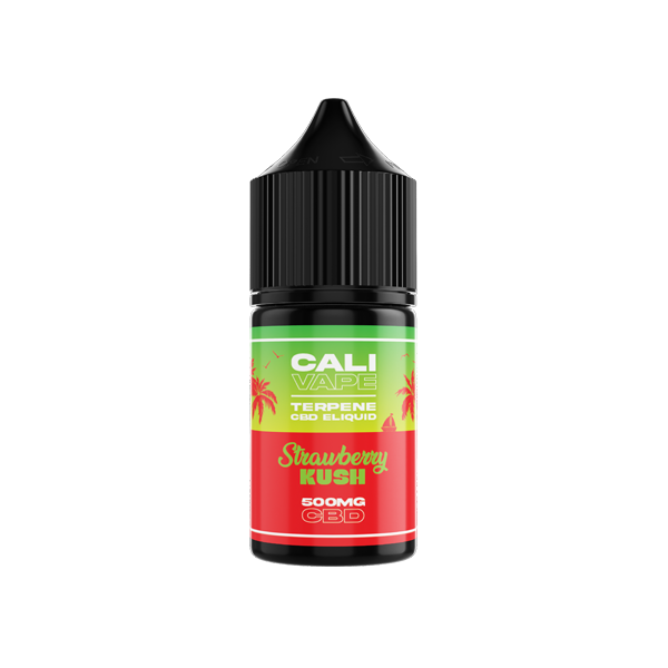 CALI VAPE 500mg Full Spectrum CBD E-liquid 10ml - Flavour: Cherry Gelato