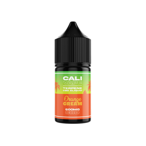 CALI VAPE 500mg Full Spectrum CBD E-liquid 10ml - Flavour: Amnesia Mango