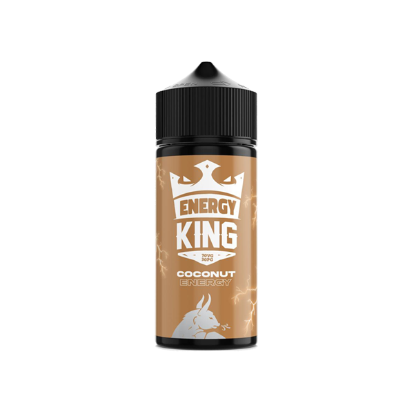 Energy King 100ml Shortfill 0mg (70VG-30PG) - Flavour: Cherry