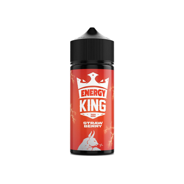 Energy King 100ml Shortfill 0mg (70VG-30PG) - Flavour: Strawberry