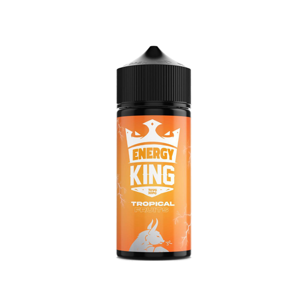 Energy King 100ml Shortfill 0mg (70VG-30PG) - Flavour: Cherry