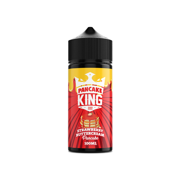 Pancake King 100ml Shortfill 0mg (70VG-30PG) - Flavour: Maple Syrup & Cream Pancake