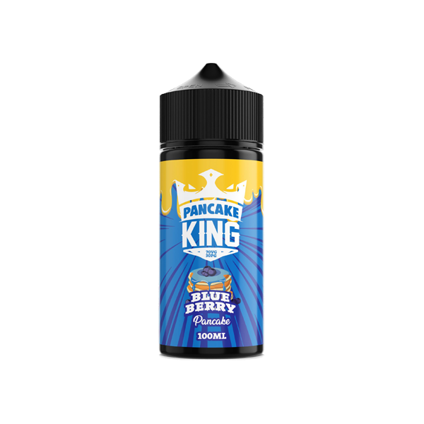 Pancake King 100ml Shortfill 0mg (70VG-30PG) - Flavour: Lemon Drizzle Pancake