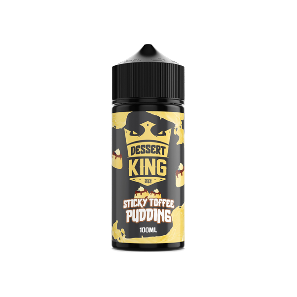 Dessert King 100ml Shortfill 0mg (70VG-30PG) - Flavour: Lemon Tart