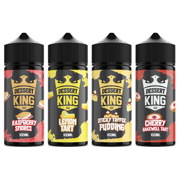 Dessert King 100ml Shortfill 0mg (70VG-30PG) - Flavour: Raspberry Smores