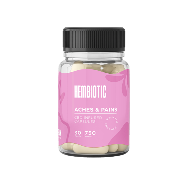 Hembiotic 750mg CBD Capsules - 30 Caps - Flavour: Antioxidant