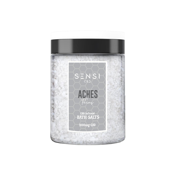 Sensi CBD 1000mg CBD Infused Bath Salts - 700g (BUY 1 GET 1 FREE) - Flavour: Muscle Relief