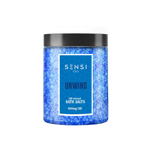 Sensi CBD 1000mg CBD Infused Bath Salts - 700g (BUY 1 GET 1 FREE) - Flavour: Un-Wind