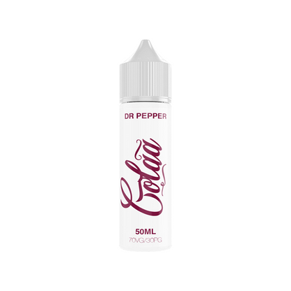 Colaa 50ml Shortfill 0mg (70VG-30PG) - Flavour: Peach & Quantity: x10