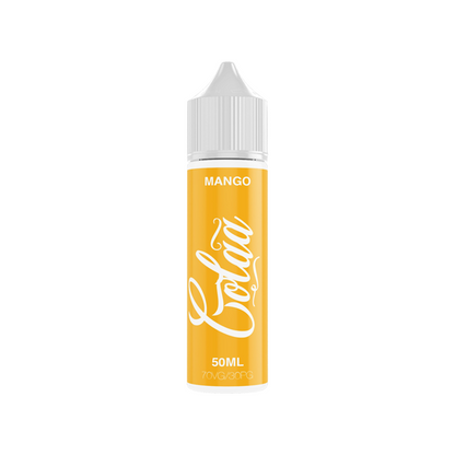 Colaa 50ml Shortfill 0mg (70VG-30PG) - Flavour: Peach & Quantity: x10