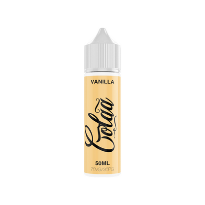 Colaa 50ml Shortfill 0mg (70VG-30PG) - Flavour: Peach & Quantity: x10
