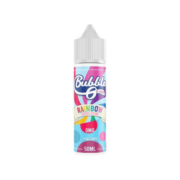 Bubble O 50ml Shortfill 0mg (70VG-30PG) - Flavour: Strawberry Bubblegum & Quantity: x1