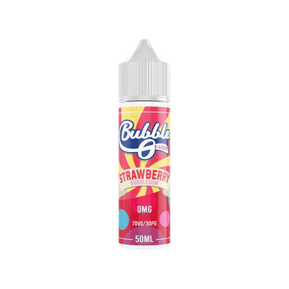 Bubble O 50ml Shortfill 0mg (70VG-30PG) - Flavour: Strawberry Bubblegum & Quantity: x10