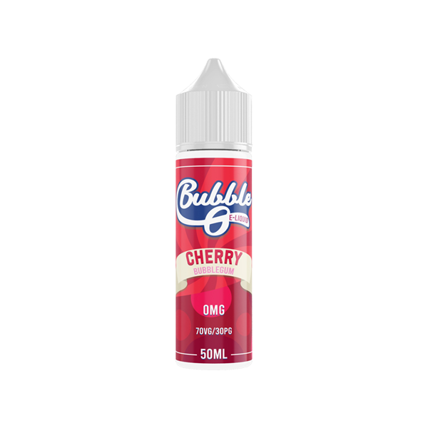 Bubble O 50ml Shortfill 0mg (70VG-30PG) - Flavour: Strawberry Bubblegum & Quantity: x10
