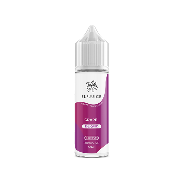 Elf Juice 50ml Shortfill 0mg (50VG-50PG) - Flavour: Strawberry Ice