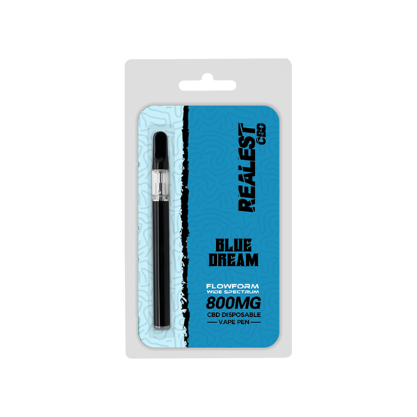 Realest CBD Bars 800mg CBD Disposable Vape Pen (BUY 1 GET 1 FREE) - Flavour: Super Lemon Haze