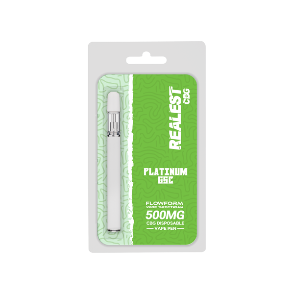 Realest CBG Bars 500mg CBG Disposable Vape Pen (BUY 1 GET 1 FREE) - Flavour: Trainwreck