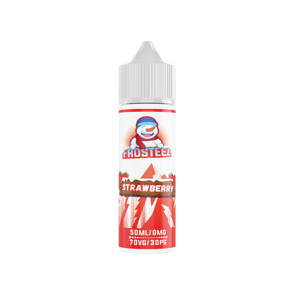 Frosteez 50ml Shortfill 0mg (70VG-30PG) - Flavour: Cherry & Quantity: x1