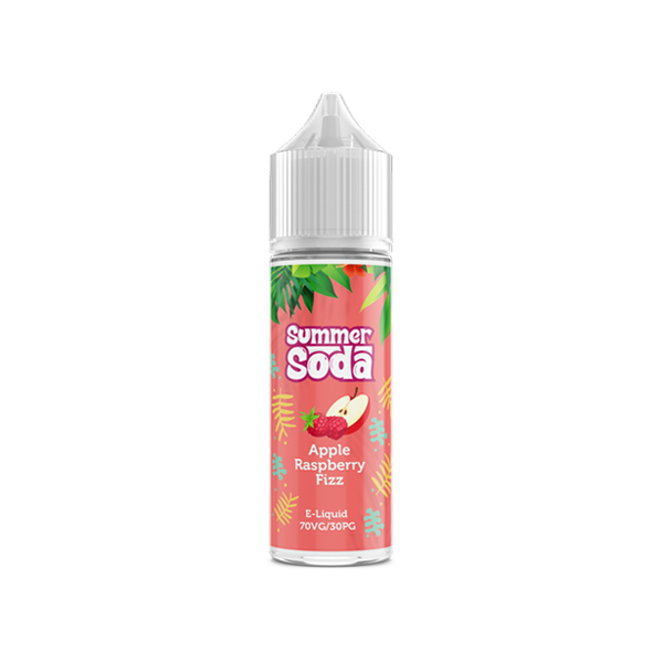 Summer Soda 50ml Shortfill 0mg (70VG-30PG) - Flavour: Orange Soda & Quantity: x10