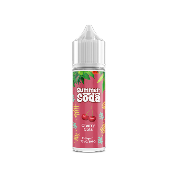 Summer Soda 50ml Shortfill 0mg (70VG-30PG) - Flavour: Apple Raspberry Fizz & Quantity: x1