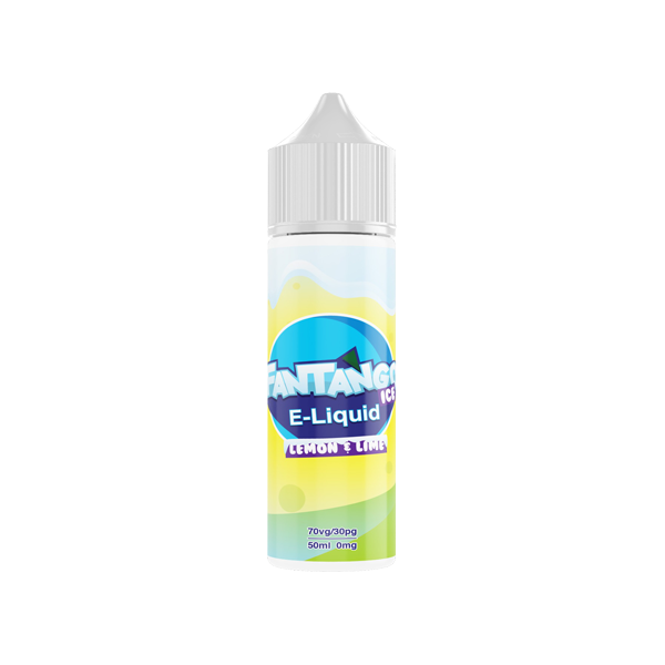 Fantango ICE 50ml Shortfill 0mg (70VG-30PG) - Flavour: Lemon & Lime Ice & Quantity: x1