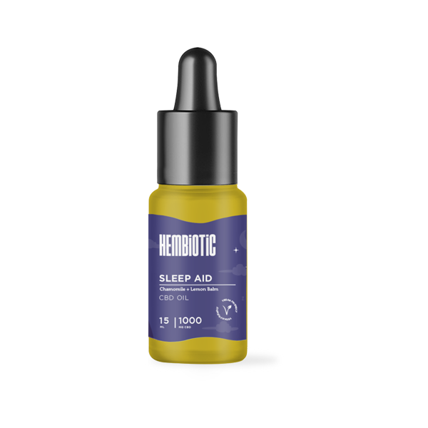 Hembiotic 1000mg CBD Oil - 15ml - Flavour: Morning Energy