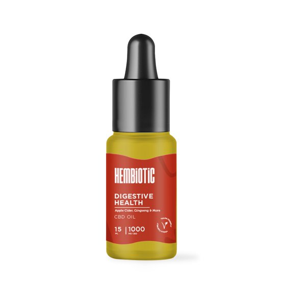 Hembiotic 1000mg CBD Oil - 15ml - Flavour: Morning Energy