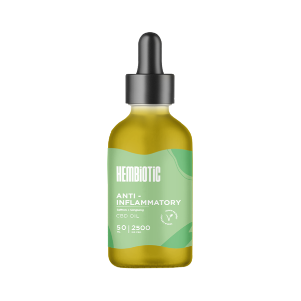 Hembiotic 2500mg Bulk CBD Oil - 50ml - Flavour: Sleep Aid