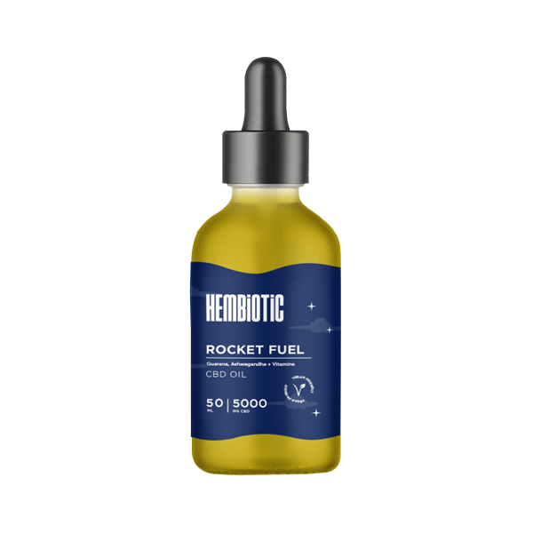 Hembiotic 5000mg Bulk CBD Oil - 50ml - Flavour: Rocket Fuel