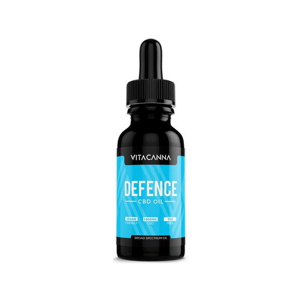 Vitacanna 1400mg Broad Spectrum CBD Oil - 30ml - Flavour: Defence