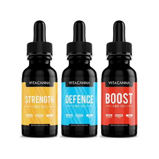 Vitacanna 2800mg Broad Spectrum CBD Oil - 30ml - Flavour: Multi Vitamin