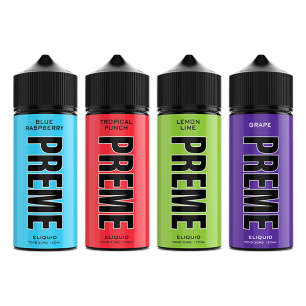 Preme 100ml Shortfill 0mg (70VG-30PG) - Flavour: Orange