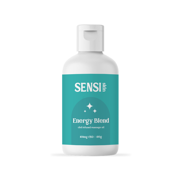 Sensi CBD 100mg CBD Massage Oil - 100ml (BUY 1 GET 1 FREE) - Flavour: Mental Clarity