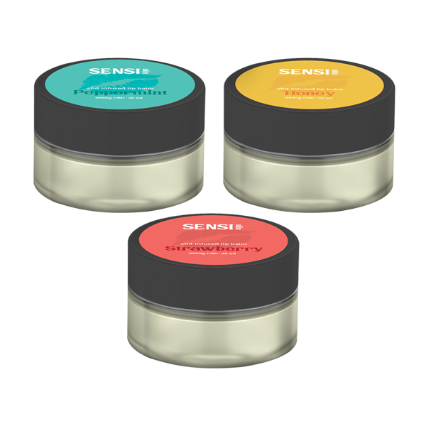 Sensi Skin 100mg CBD Lip Balm - 25ml (BUY 1 GET 1 FREE) - Flavour: Honey