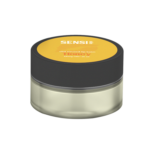 Sensi Skin 100mg CBD Lip Balm - 25ml (BUY 1 GET 1 FREE) - Flavour: Strawberry