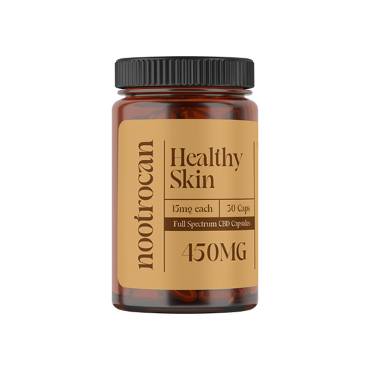 Nootrocan 450mg Full Spectrum CBD Capsules - 30 Caps - Flavour: Healthy Skin