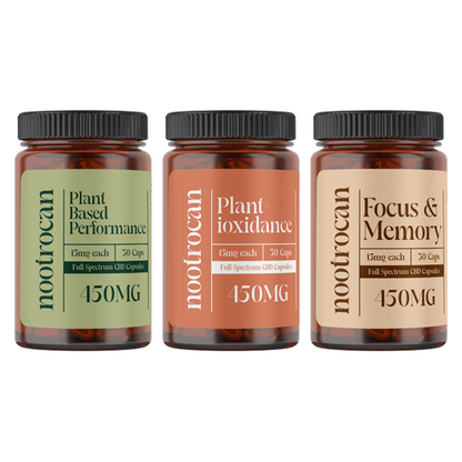 Nootrocan 450mg Full Spectrum CBD Capsules - 30 Caps - Flavour: Super Shroom Mix
