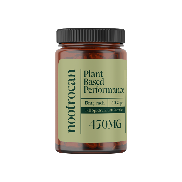 Nootrocan 450mg Full Spectrum CBD Capsules - 30 Caps - Flavour: Super Shroom Mix