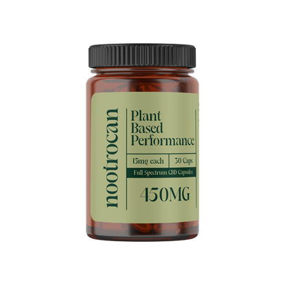 Nootrocan 450mg Full Spectrum CBD Capsules - 30 Caps - Flavour: Super Shroom Mix