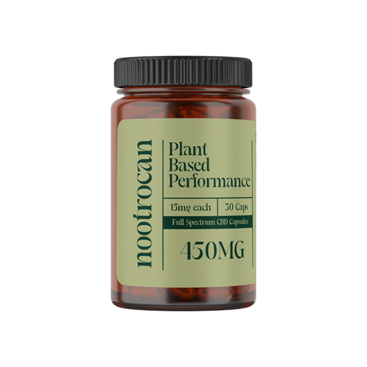 Nootrocan 450mg Full Spectrum CBD Capsules - 30 Caps - Flavour: Plant Based Immunity
