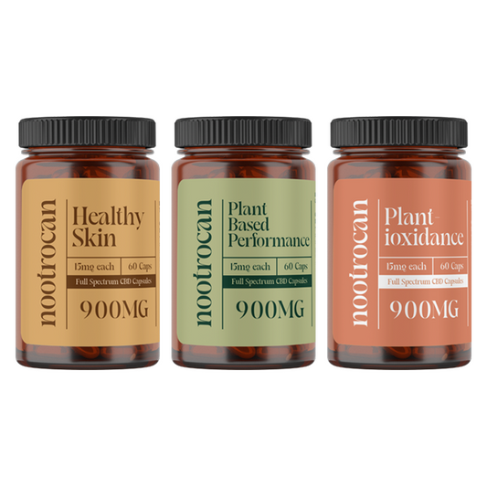 Nootrocan 900mg Full Spectrum CBD Capsules - 60 Caps - Flavour: Plantioxidance