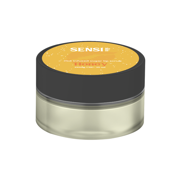 Sensi Skin 100mg CBD Sugar Lip Scrub - 25g (BUY 1 GET 1 FREE) - Flavour: Peppermint