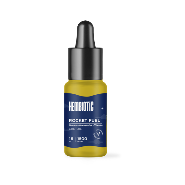 Hembiotic 1500mg CBD Oil - 15ml - Flavour: Stress Relief