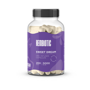 Hembiotic 5000mg Bulk CBD Capsules - 200 Caps - Flavour: Metabolism