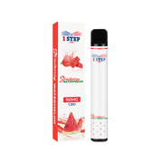 1 Step 150mg CBD Disposable Vape Device - Flavour: Strawberry Watermelon