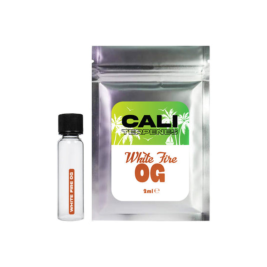 Cali Terpenes Premium USA Grown Terpene Extracts - 2ml - Flavour: White Fire OG