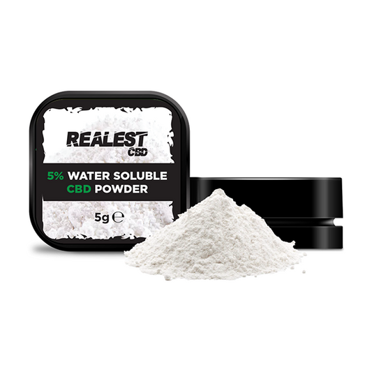 Realest CBD 5% Water Soluble CBD Powder (BUY 1 GET 1 FREE) - Quantity: 5g