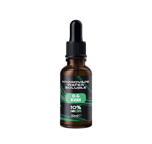 Hydrovape 10% Water Soluble  H4-CBD - 30ml - Flavour: OG Kush