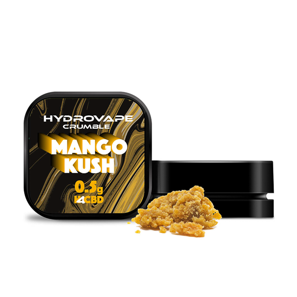 Hydrovape 80% H4 CBD Crumble 0.5g - Flavour: Mango Kush