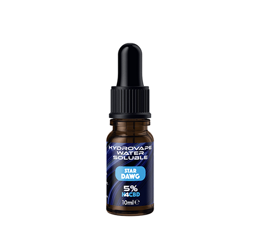 Hydrovape 5% Water Soluble H4 CBD Drops - 10ml - Flavour: Stardawg